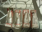 (4) Champion RF11Y Spark Plugs (nos). Fixed Price $22.00.