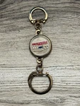 Vintage Car Auto Gold Tone Chevrolet Corvair Logo Magnetic Key Chain. Fixed Price $29.99.