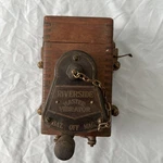 Vintage Antique Riverside Master Vibrator Wooden Spark Plug Ignition Coil Key. Fixed Price $175.00.