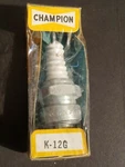 Vintage Champion K-12G Spark Plug Gold Palladium Nos Snowmobile. Fixed Price $17.00.