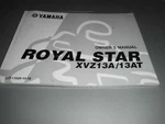Nos Yamaha XVZ1300 / At Royal Star Oem Owners Manual. Fixed Price $34.99.