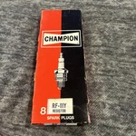 Champion Rf 11Y Spark Plugs New Old Stock Vintage Box Of 8. Fixed Price $15.99.