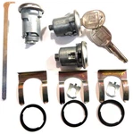 New Chevy Gm OE6M Chrome Doors/trunk Lock Cylinder Set With Keys To Match. Fixed Price $79.95.