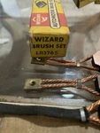 Nos Wizard LR365 Starter Brush Set Plymouth Dodge Desoto Chrysler Other 1940-50S. Fixed Price $24.95.