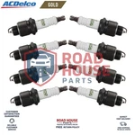 Acdelco Spark Plugs Set Of 8 Fits Chevrolet Suburban C10 Dodge Gmc Pontiac. Fixed Price $36.99.