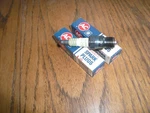 Ac Spark Plugs R44TS (qty 2) Nos New Old Stock - 2/6. Fixed Price $14.96.