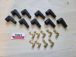 (9) 10.4MM 90 Degree Socket Style Spark Plug Distributor Magneto Terminal & Boot. Fixed Price $45.95.