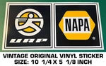 Uap Napa - Vintage Original Vinyl Decal Sticker Cars Parts. Fixed Price $10.18.
