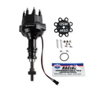 857931 Msd Black Distributor Ford 289-302, Pro Billet, Small Cap, Steel Gear. Fixed Price $488.95.