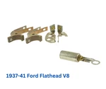 1937-1941 Ford Flathead V8 New Ignition Points Set And Condenser. Fixed Price $46.80.