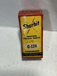 Shurhit Ignition Repair Parts Condenser G-124. Fixed Price $12.00.