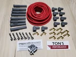 Universal Msd Super Conductor 8.5MM Spark Plug Wire Socket Multi Angle Full Kit. Fixed Price $123.99.