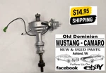 1968 Mustang Cougar Autolite Distrbutor 289/302 2-V. Fixed Price $139.99.