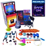 HCI53148: Super Action Stuff! Arcade Game On! Figure Accessories Set. Fixed Price $39.99.