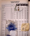Icet Contact Set DSB245 3309/V For 1970-1971 Fiat 850 W/ Ducellier ---. Fixed Price $7.99.