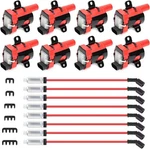 Round Ignition Coil & Wires Set For Chevy Silverado Gmc LS1 LS3 4.8L 5.3L 6.0L. Fixed Price $99.99.