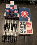 Spark Plugs... Acniter ....AC-R44NS....GM #5613339....MADE In Usa ..nos. Fixed Price $19.95.