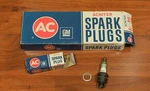 Nos Ac Delco Green Ring Spark Plugs R46 5569994, 8 New The Box!. Fixed Price $37.99.