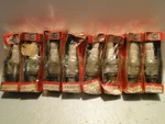 Lot Of 8 Nos Champion RN-10Y4 Resistor Spark Plugs. Fixed Price $19.99.