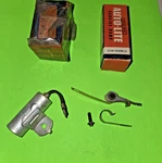 42 46 Hudson Cylinder Ignition Points & Condenser 1940 1941 - 1947. Fixed Price $38.88.