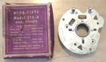 1952-1956 Ford Lincoln Mercury V8 Dyna Flyte 218-D Distributor Plate Nors. Fixed Price $38.99.