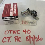 DR3575CT Ignition Contact Set-breaker Points Standard T-series New Box Nos. Fixed Price $20.00.