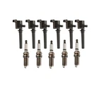 Engine Iridium Spark Plug & Ignition Coil Kit Ford Mazda Mercury V6 3.0L. Fixed Price $170.27.
