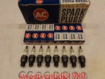 Nos Ac - 45FF Spark Plugs ... Oldsmobile F85 & Jetfire Made In Usa. Fixed Price $69.00.