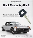 1970-1976 Porsche Genuine Factory Oem Black Master Key Blank 91453190310. Fixed Price $42.95.