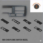95-02 Chevrolet/gmc C/k Switch Bezel (8 Options Available). Fixed Price $22.99.