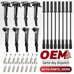 Ford F-250 F-350 E-450 UF834 UF865,8 Ignition Coil + 16 Spark Plug Wires. Fixed Price $146.39.