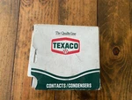 Set Of Five Vintage Unused Texaco Contact & Condenser Nos. One CC-20. 4 CC-30. Fixed Price $25.00.