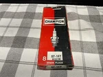 (8) New Champion Spark Plugs, Part Number RF-14Y. Fixed Price $24.00.