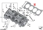New Bmw Genuine K46 K47 K49 0D12 0D22 0D32 Cylinder Head Gasket 11128556425. Fixed Price $125.51.