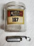 Marco 187 Ignition Condenser 1937-41 Ford 39-41 Mercury 78-12300 Jar Not Include. Fixed Price $5.98.