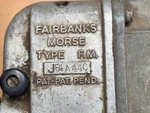 Fairbanks-morse Type JE4A44C Four Cyl. Magneto Parts Restoration Military???. Fixed Price $40.00.
