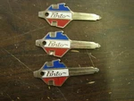 Nos Oem Ford 1971 1972 1973 Pinto Accessory Key Blanks 1974 1975 1976 1977. Fixed Price $49.00.