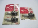 Nos (3) Ac Gm S83F Spark Plugs For Classic Motorcycle, Sport Vehicle. Fixed Price $6.29.