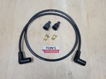 40" Vintage Classic Silicone Insulated Black Spark Plug Wire 7MM Copper Core Kit. Fixed Price $22.99.