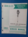 Holley Manual Cat# E-335 For Distributor Model# 1301 International Harvester. Fixed Price $11.75.