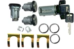 New Gm Black Ignition/doors/trunk Lock Cylinders Set With Keys To Match. Fixed Price $149.95.