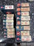 Lot Of 128 Ac Spark Plugs Nos. Fixed Price $128.00.