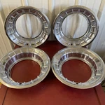 Vintage 1950 's Cadillac 15" Deep Dish Wheel Cover Hub Cap Set 1954 1955 1956. Fixed Price $199.99.