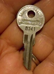 Vintage Old Antique 1926-32 Buick Basco Briggs & Stratton Milwaukee B341 Key. Fixed Price $65.00.
