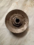 Antique Henderson 4 Cylinder Motorcycle Splitdorf Generator Magneto Drive Pulley. Fixed Price $482.00.