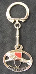 Rare Chrysler Lion Crest Gold Plated Vintage 60'S Key Ring Chain Nos. Fixed Price $39.95.