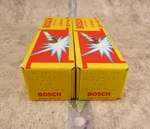 Pack Vintage Bosch W225T1 Spark Plugs, Made Germany. Fixed Price $22.95.