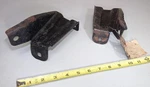 Nos Gm 49 50 51 52 Chevy Passenger Car Front Fender To Dash Rh Lh Bracket Pair. Fixed Price $80.00.