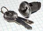 Oem Nos 65 Corvette Ign Lock Cyl Concave Face/fits Many Gm Models W/2 Keys. Fixed Price $49.99.