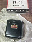 Ignition Coil; Niehoff # FF-177 1939-1950 Ford 4 Cylinder. Fixed Price $48.95.